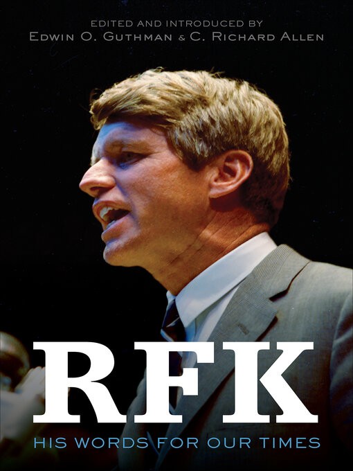 Title details for RFK by Robert F. Kennedy - Available